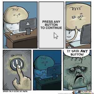 Press a button